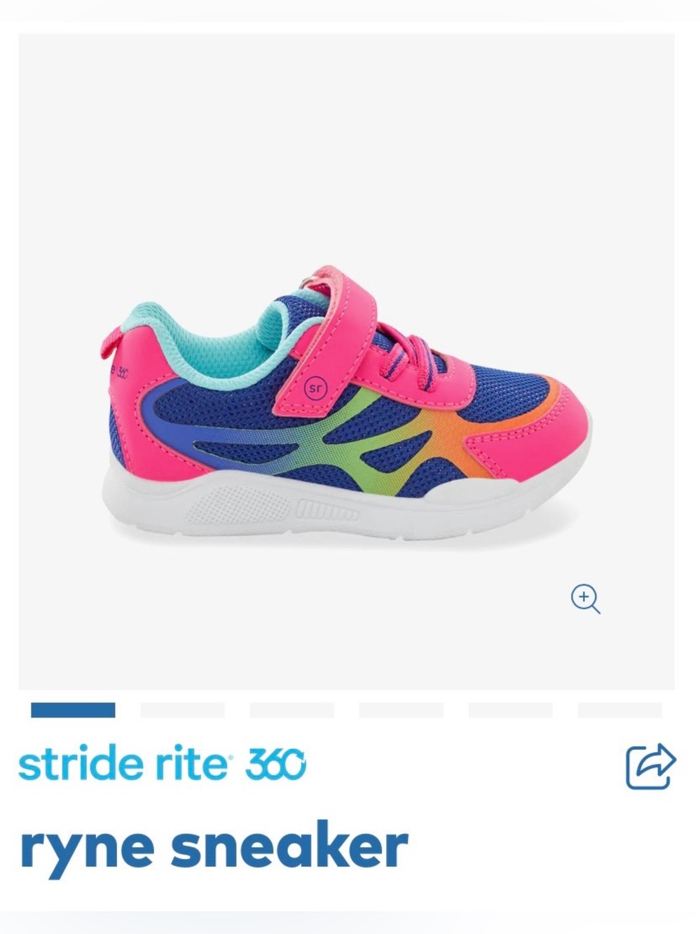 Stride Rite Ryne Vibrant Sneaker ☀️🆕 - Picture 3 of 11